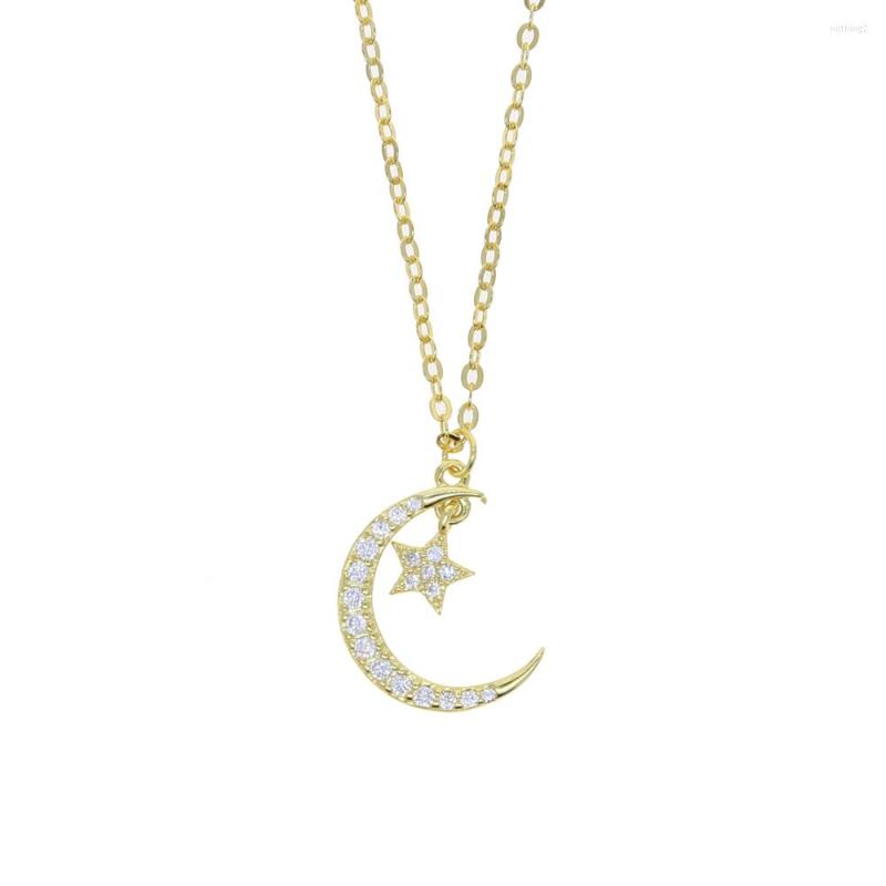 Pendants 100% 925 Sterling Silver Dainty Classic Bling Cz Paved Star Moon Pendant Necklace For Women Lady Charm Wedding Jewelry Wholesale
Pendants 100% 925 Sterling Silver Dainty Classic Bling Cz Paved Star Moon Pendant Necklace For Women Lady Charm Wedding Jewelry Wholesale