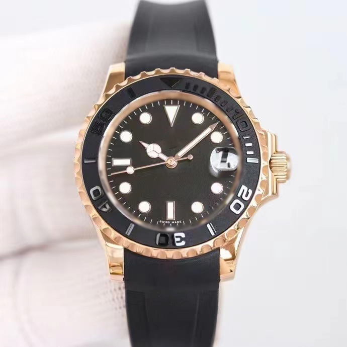Men's Watch YACHTMASTER 116655 40mm Quality Designer Watches Automatic Mechanical Date Luxury Watch Steel Sport Rubber 2813 Movement Wristwatch Montre de luxe, Carton
Men's Watch YACHTMASTER 116655 40mm Quality Designer Watches Automatic Mechanical Date Luxury Watch Steel Sport Rubber 2813 Movement Wristwatch Montre de luxe, Carton
