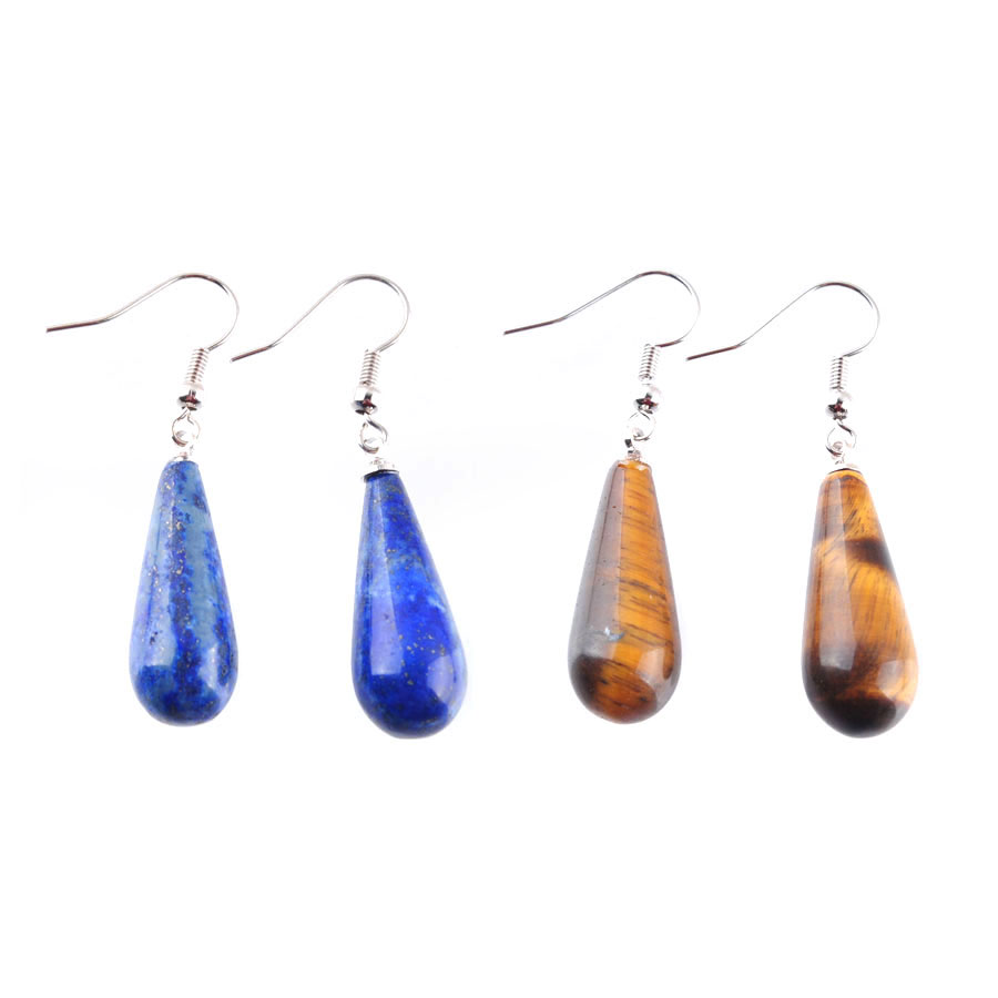 Natural Stone Jasper Water Drop Dangle Earrings for Women Healing Crystal Jewelry Purple Tear Dangler BR320
Natural Stone Jasper Water Drop Dangle Earrings for Women Healing Crystal Jewelry Purple Tear Dangler BR320