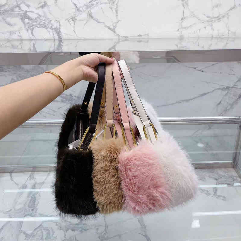 Evening Bags Shoulder Plush Underarm Women Uette Designer Fur Armpit Handbag Classic Letter Pattern Hand Womens Handbags 220902, Pink--37*15cm
Evening Bags Shoulder Plush Underarm Women Uette Designer Fur Armpit Handbag Classic Letter Pattern Hand Womens Handbags 220902, Pink--37*15cm