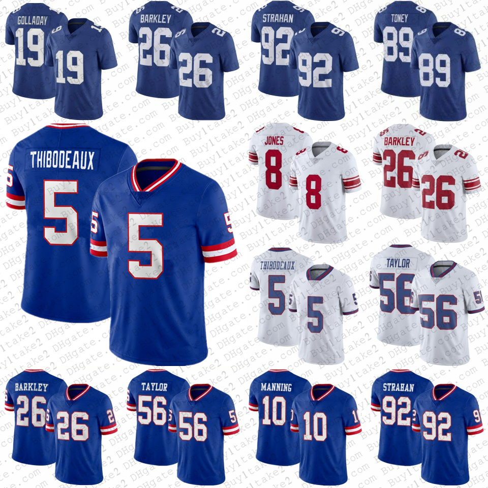 5 Kayvon Thibodeaux Lawrence Taylor Saquon Barkley Football Jerseys 10 Eli Manning Michael Strahan Daniel Jones Kadarius Toney Kenny Golladay Xavier McKinney, Mens
5 Kayvon Thibodeaux Lawrence Taylor Saquon Barkley Football Jerseys 10 Eli Manning Michael Strahan Daniel Jones Kadarius Toney Kenny Golladay Xavier McKinney, Mens