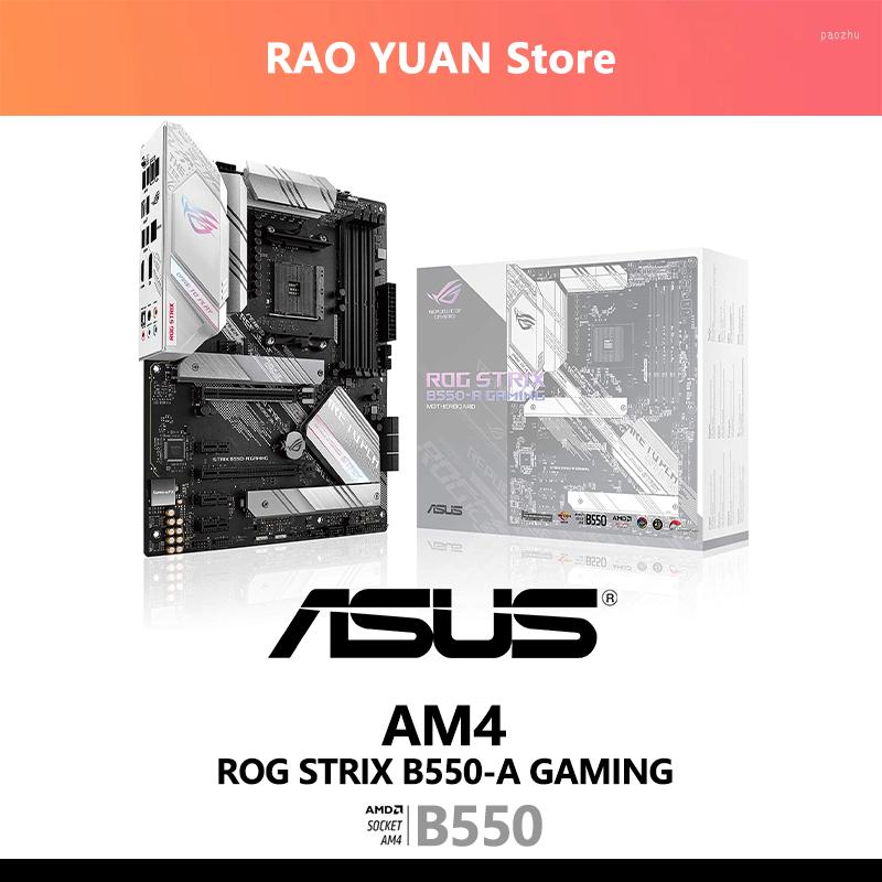 

Motherboards ASUS ROG Strix B550 A Gaming AMD AM4 Zen 3 Ryzen 5000 & 3rd Gen ATX Motherboard PCIe 4.0 2 RGB Aura Sync