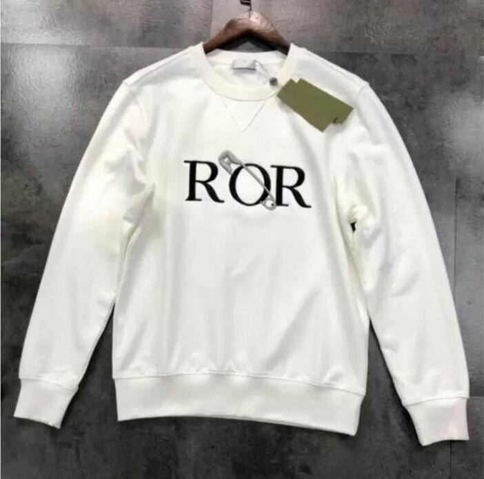 Fashion Mens Hoodies couples Casual Pullover Pure Cotton Long sleeve White Black big pin Embroidery loose fit womens designer hoodie High Street Hip Hop Sweatshirt, Customize
Fashion Mens Hoodies couples Casual Pullover Pure Cotton Long sleeve White Black big pin Embroidery loose fit womens designer hoodie High Street Hip Hop Sweatshirt, Customize