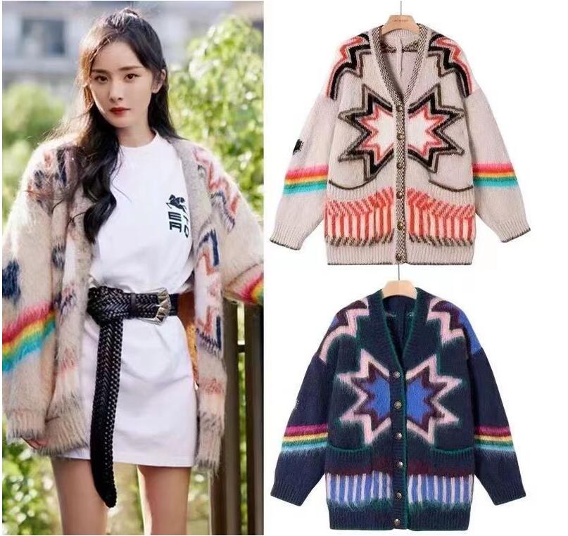 women sweaters coat luxury thick Warm Mohair Plus Size Long Cardigan Fall Winter Sweater Striped Jacquard Knit Jacket, Ivory
women sweaters coat luxury thick Warm Mohair Plus Size Long Cardigan Fall Winter Sweater Striped Jacquard Knit Jacket, Ivory