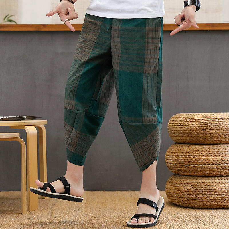 Men's Pants Men Wied Leg Streetwear Japanese-Style Man Jogging Casual Cross Jogger Trousers Harajuku Oversized 5XL 220907