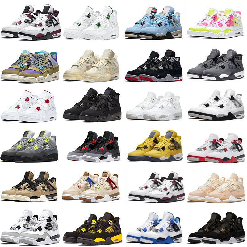 Shoes 4s Men Sneakers for Sail Midnight Navy Cool Grey Patent Starfish UNC Oreo Bred Military Black Cat Shimmer Dark Mocha, 34
Shoes 4s Men Sneakers for Sail Midnight Navy Cool Grey Patent Starfish UNC Oreo Bred Military Black Cat Shimmer Dark Mocha, 34