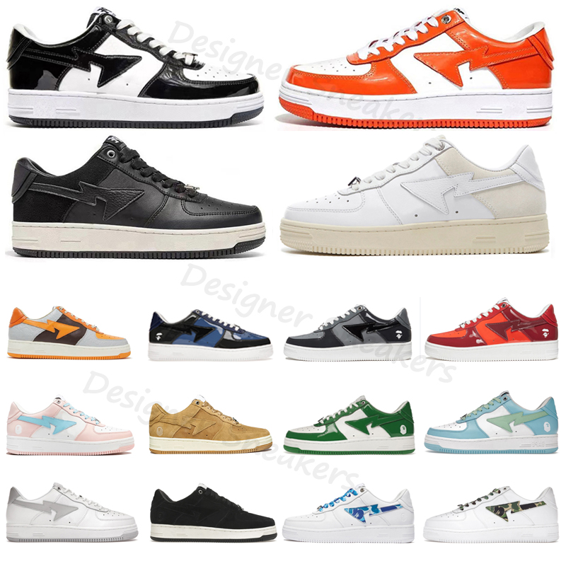 A Bathing Baped Sta ABC Camo Skate Shoes Black Suede Vintage Beige Indigo Orange White Brown Ivory Top Quality Bapes SK8 Sta Men Women Trainer Sneakers 36-45, Without box
A Bathing Baped Sta ABC Camo Skate Shoes Black Suede Vintage Beige Indigo Orange White Brown Ivory Top Quality Bapes SK8 Sta Men Women Trainer Sneakers 36-45, Without box