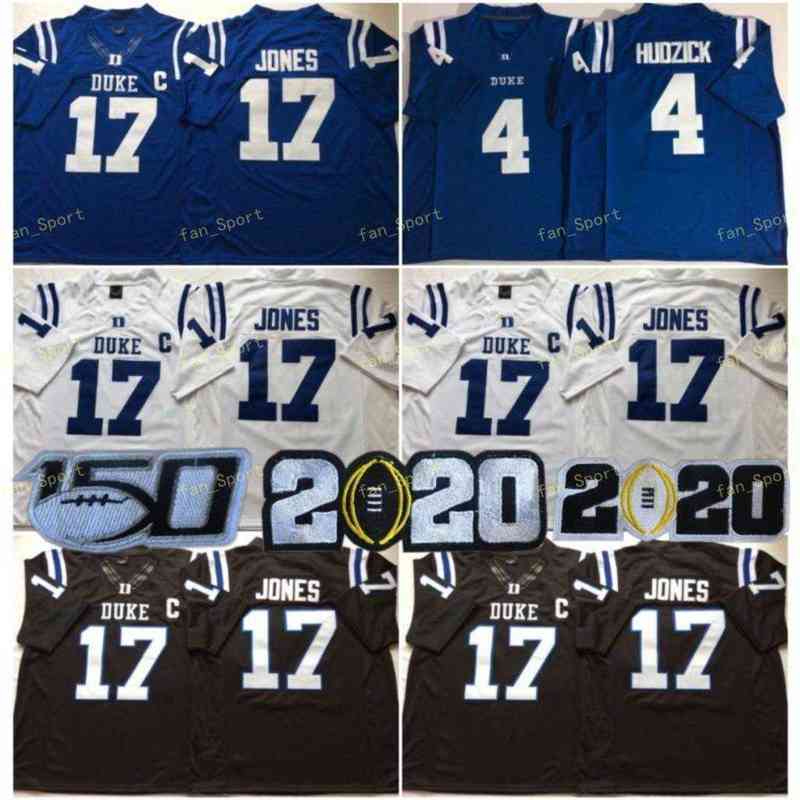 College NCAA Duke Blue Devils College #17 Daniel Jones Jersey Home Blue Black White 4 Myles Hudzick Stitched 150th Football Jerseys Shirts, As
College NCAA Duke Blue Devils College #17 Daniel Jones Jersey Home Blue Black White 4 Myles Hudzick Stitched 150th Football Jerseys Shirts, As