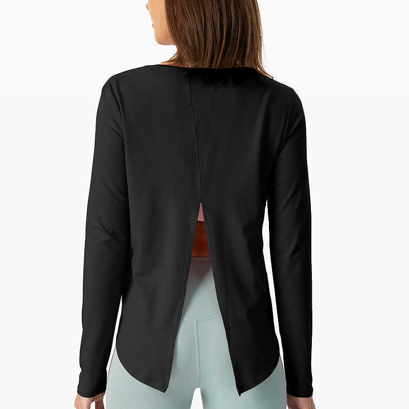 Sports Yoga Tops Gym Clothes Blouse Women's Long Sleeve Loose Cool Breathable T-shirt Quick Drying Fitness Bacteriostatic Top Running Tees, Black
Sports Yoga Tops Gym Clothes Blouse Women's Long Sleeve Loose Cool Breathable T-shirt Quick Drying Fitness Bacteriostatic Top Running Tees, Black