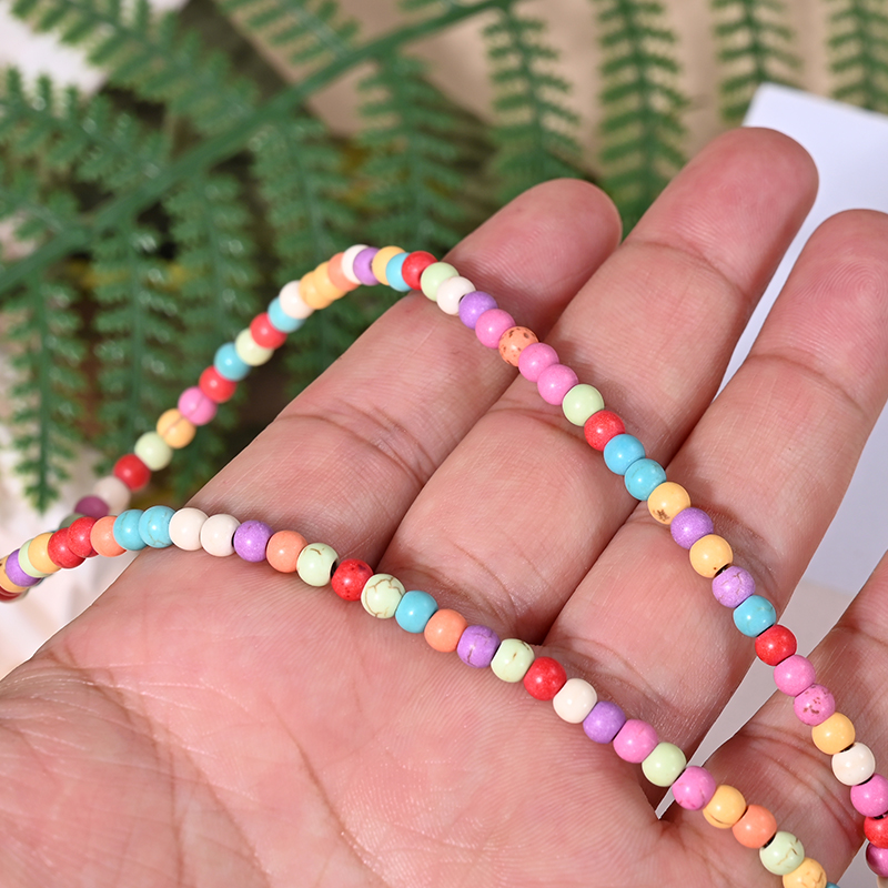 Boho Colorful Collar Choker Golden Eyes Pendant Necklace For Women