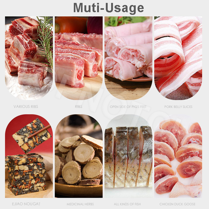TOPNOTCH Meat Slicer Bone Cutting Machine Chicken Duck Fish Steak Lamb Chops Guillotine