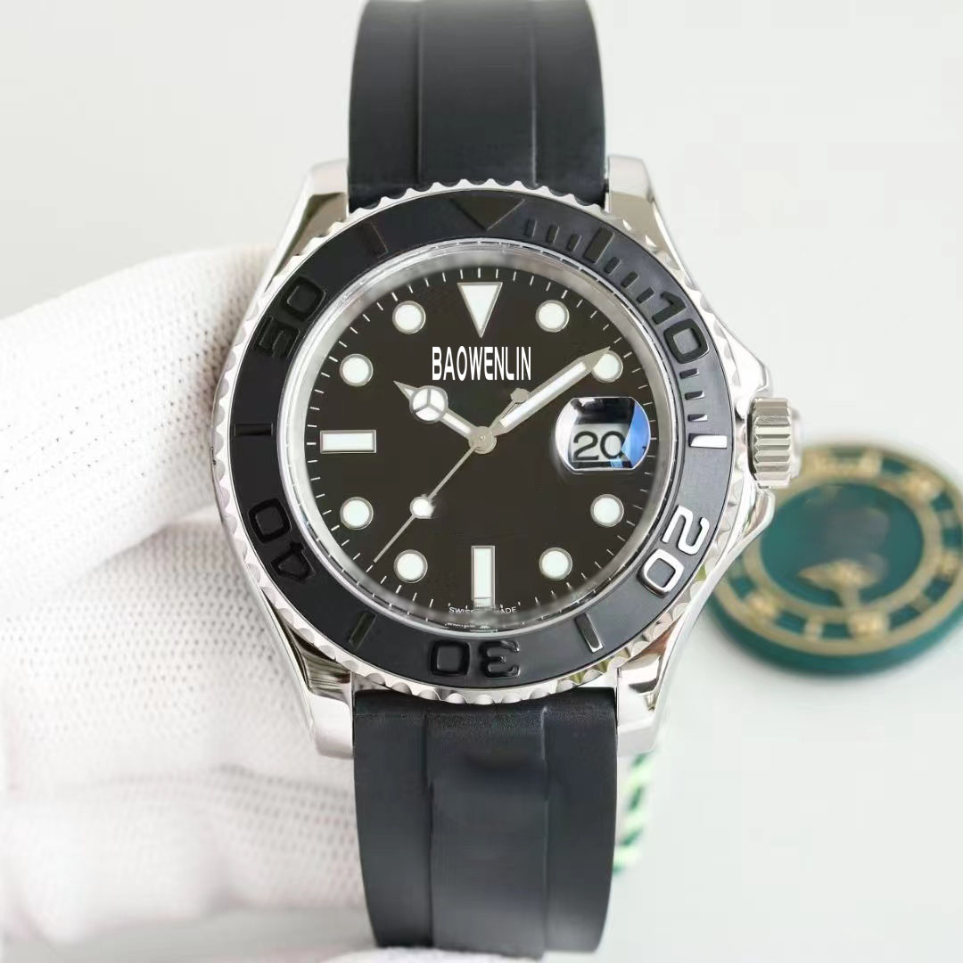 Men Designer Watch ROL YACHTMASTER 40mm Model Automatic Mechanical Watches Date Sweeping Movement luxury Wristwatch Self-Winding Luminous 3A Stainless Solid Asia, Carton
Men Designer Watch ROL YACHTMASTER 40mm Model Automatic Mechanical Watches Date Sweeping Movement luxury Wristwatch Self-Winding Luminous 3A Stainless Solid Asia, Carton