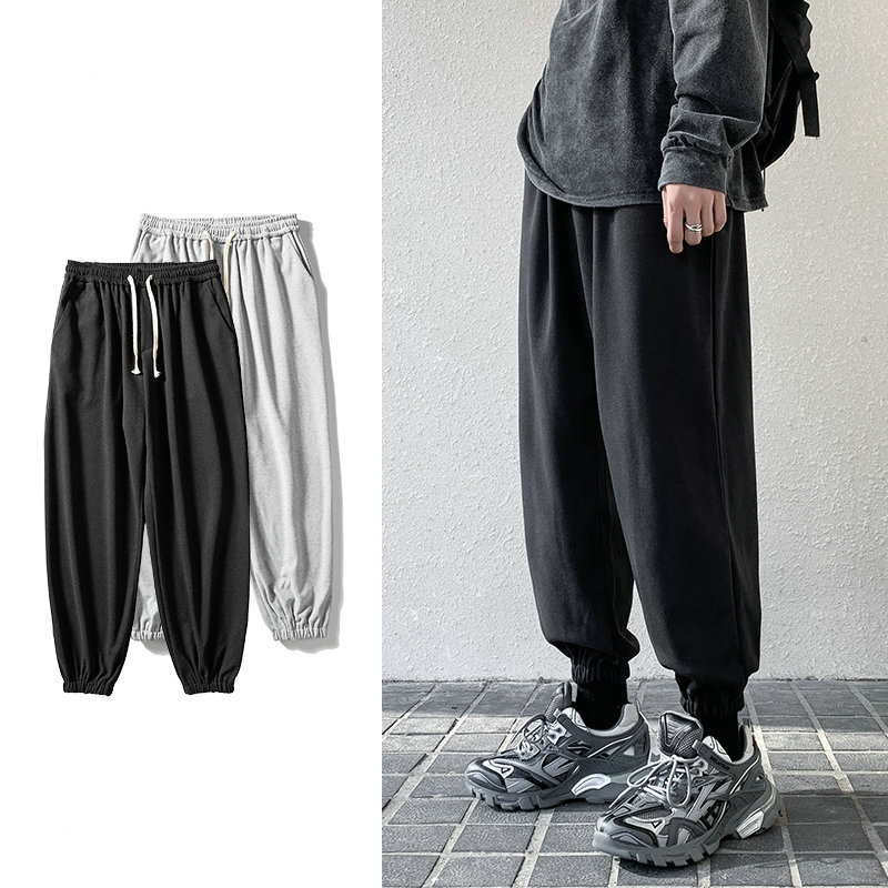 Men's Pants Streetwear Sweatpants Casual pants men Fashion Harem Pants Ankle-length Mens Joggers Sportwear Trousers 220907