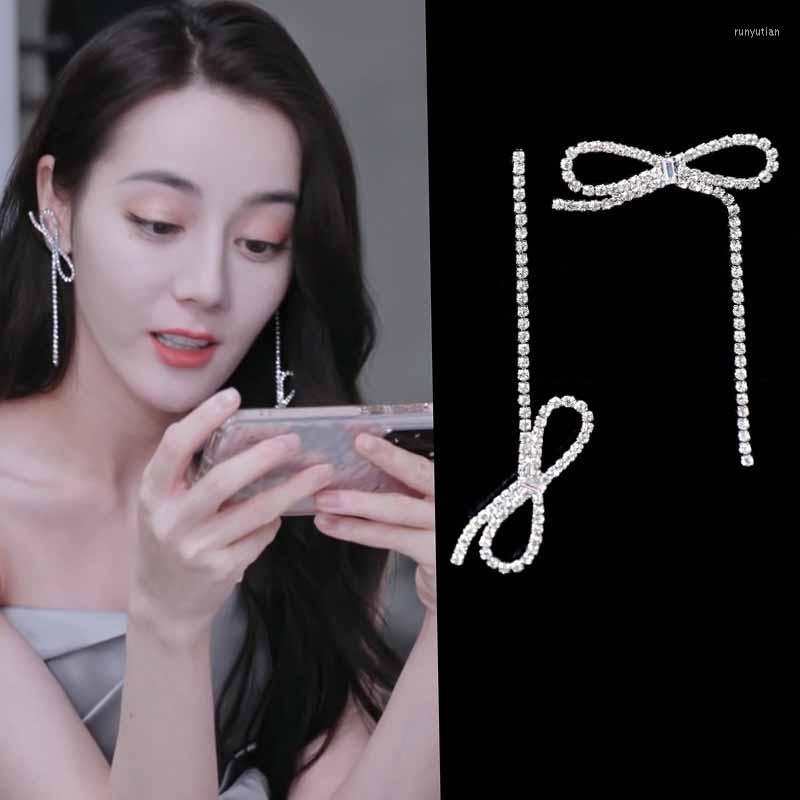 Backs Earrings ZDMXJL Fashion Trend Asymmetric Zircon Bowknot Tassells Women's Fine Eardrop For Femel Bijoux Jewelry Accessories Gifts
Backs Earrings ZDMXJL Fashion Trend Asymmetric Zircon Bowknot Tassells Women's Fine Eardrop For Femel Bijoux Jewelry Accessories Gifts