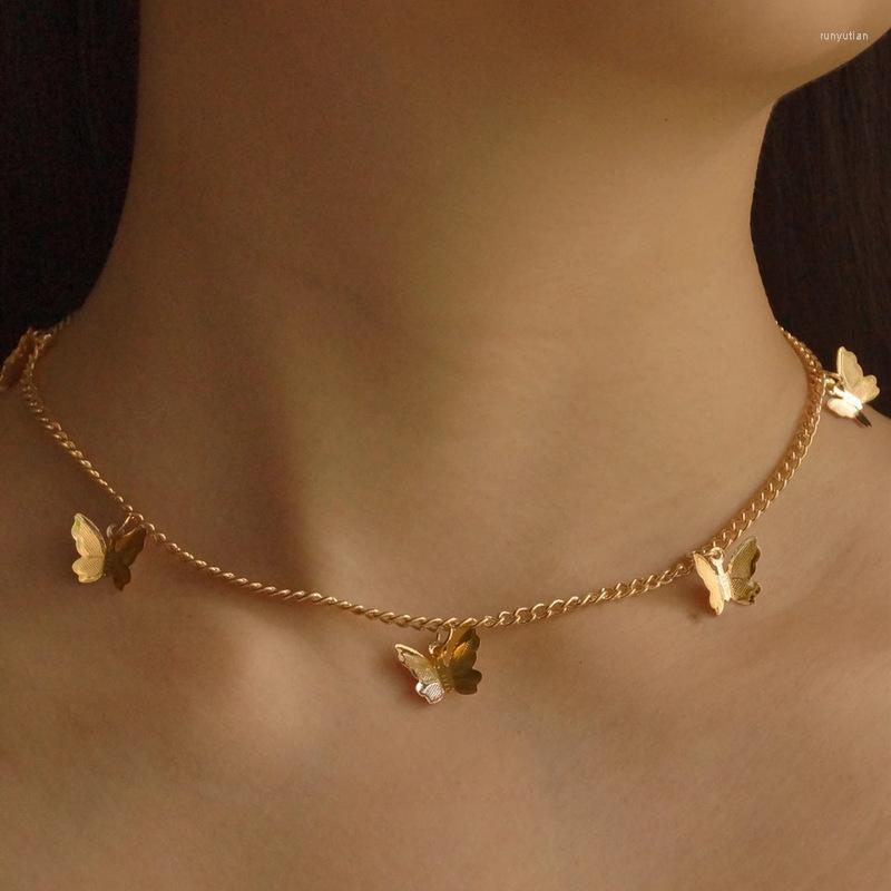 Choker Women Butterfly Necklaces Multi Layer Insect Clavicle Chain Concise Golden Silver Color Fashion Female Girl Party Jewelry
Choker Women Butterfly Necklaces Multi Layer Insect Clavicle Chain Concise Golden Silver Color Fashion Female Girl Party Jewelry