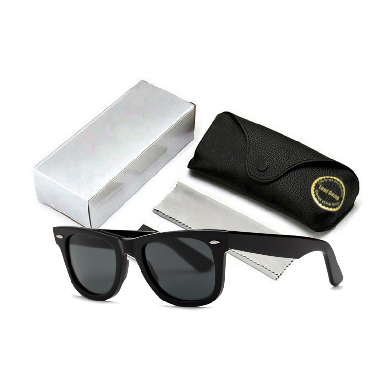 Women Men Wayfarer Sunglasses Glass Lens Angle Ray Sun Glasses Driving Feminin Shades Gafas De Sol Gafas UV400 2140G Ban
Women Men Wayfarer Sunglasses Glass Lens Angle Ray Sun Glasses Driving Feminin Shades Gafas De Sol Gafas UV400 2140G Ban