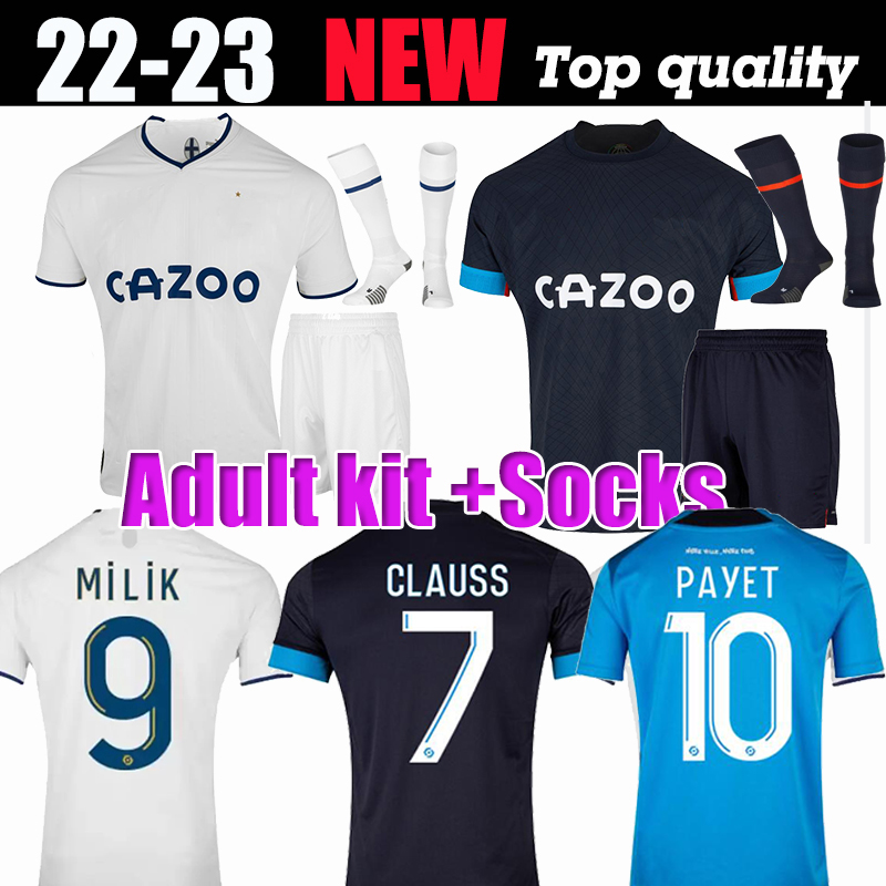 Adult kit 22 23 ALEXIS soccer jersey 2022 2023 PAYET CLAUSS GERSON GUENDOUZI MILIK UNDER TOURE DIENG marseilles maillot de foot football shirt uniforms men away third
Adult kit 22 23 ALEXIS soccer jersey 2022 2023 PAYET CLAUSS GERSON GUENDOUZI MILIK UNDER TOURE DIENG marseilles maillot de foot football shirt uniforms men away third