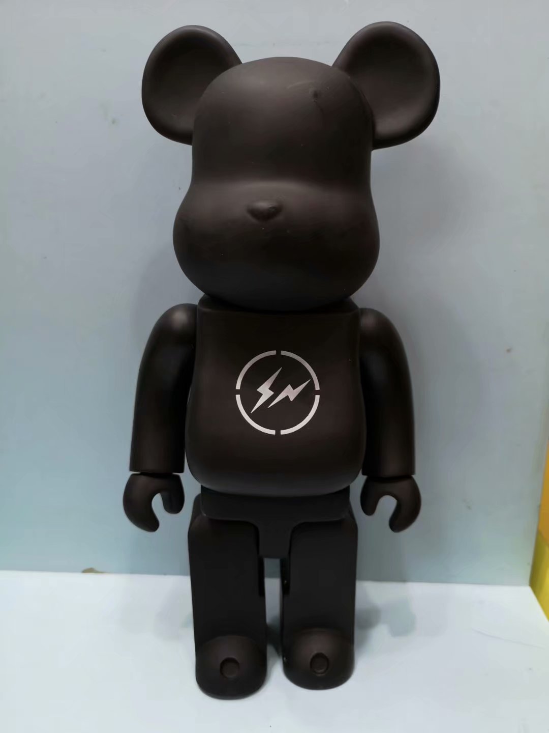 New 400% Action & Toy Figures Bearbrick PVC Action Figure Cosplay Flash Light Black Cat Rabbit Bear Collections Bearbricklys 28CM