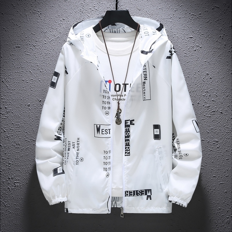 Mens Jackets Summer Jacket Men Large Size Ultra Thin Breathable Sun Outwer Clothes Teenagers Loose Basketball Sports Coat FS2967 220908