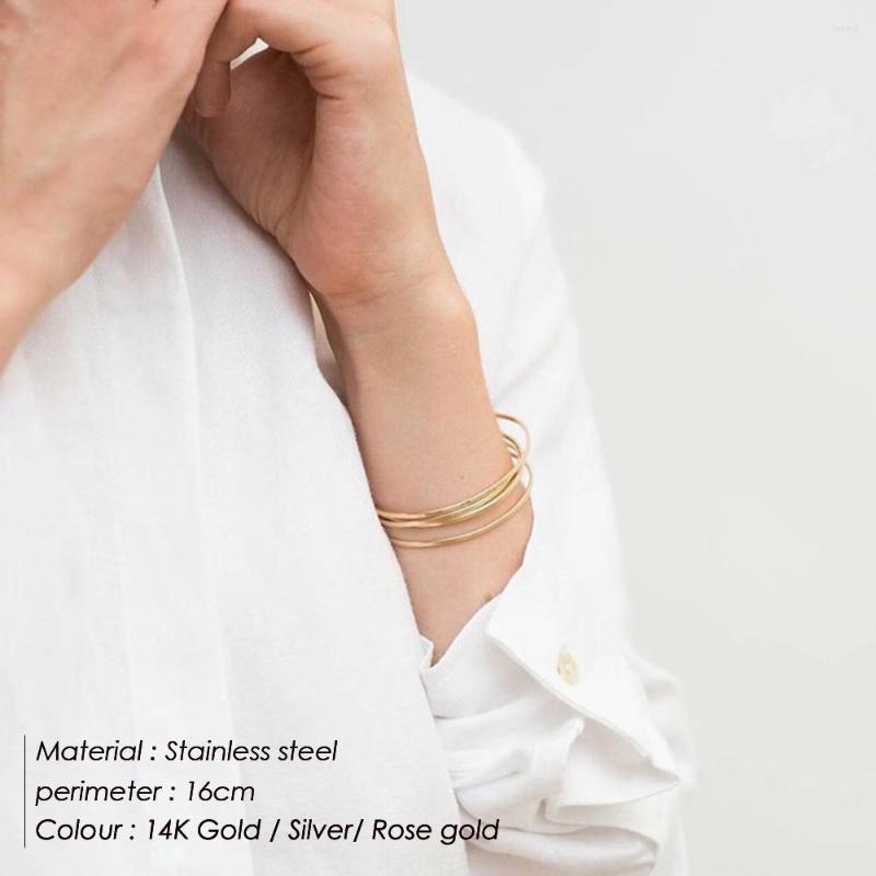 Link Bracelets 316L Stainless Steel Bangles For Women Trendy Bracelet Designer Brand Jewelry
Link Bracelets 316L Stainless Steel Bangles For Women Trendy Bracelet Designer Brand Jewelry