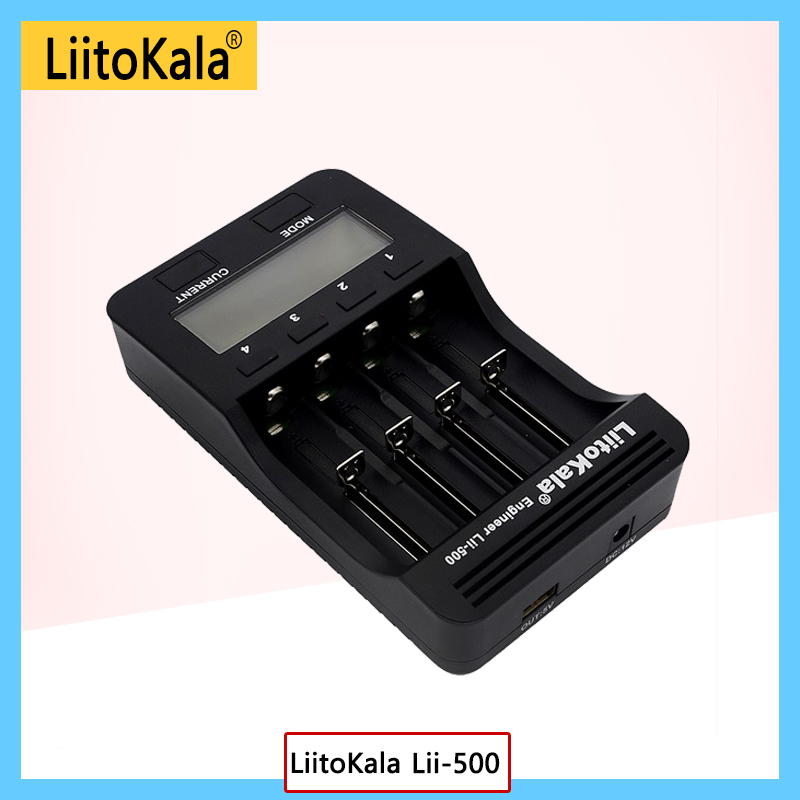 LiitoKala charger lii-500 lii-500S lii-600 LCD 3.7V 1.2V 18650 26650 16340 14500 10440 18500 20700B 21700 Battery Charger with screen
LiitoKala charger lii-500 lii-500S lii-600 LCD 3.7V 1.2V 18650 26650 16340 14500 10440 18500 20700B 21700 Battery Charger with screen