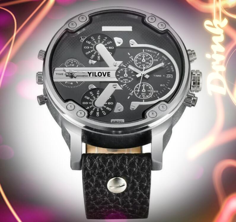Big Mens Pin Work Precision Watch 52mm Leather Belt Sports Japan Quartz Movement Multi Time Zone Wristwatch Table Orologio di Lusso, As pic
Big Mens Pin Work Precision Watch 52mm Leather Belt Sports Japan Quartz Movement Multi Time Zone Wristwatch Table Orologio di Lusso, As pic
