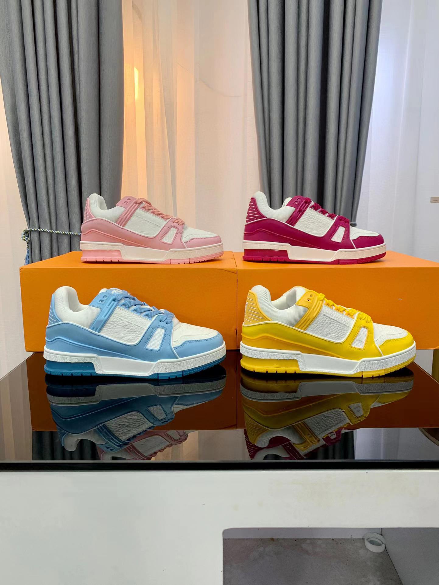 Trainer Sneaker Casual Shoes Vintage Basketball Sneakers Designer Luxury Calf Leather Men Women Soft Embossed Timeout Sneakers, Color 26
Trainer Sneaker Casual Shoes Vintage Basketball Sneakers Designer Luxury Calf Leather Men Women Soft Embossed Timeout Sneakers, Color 26