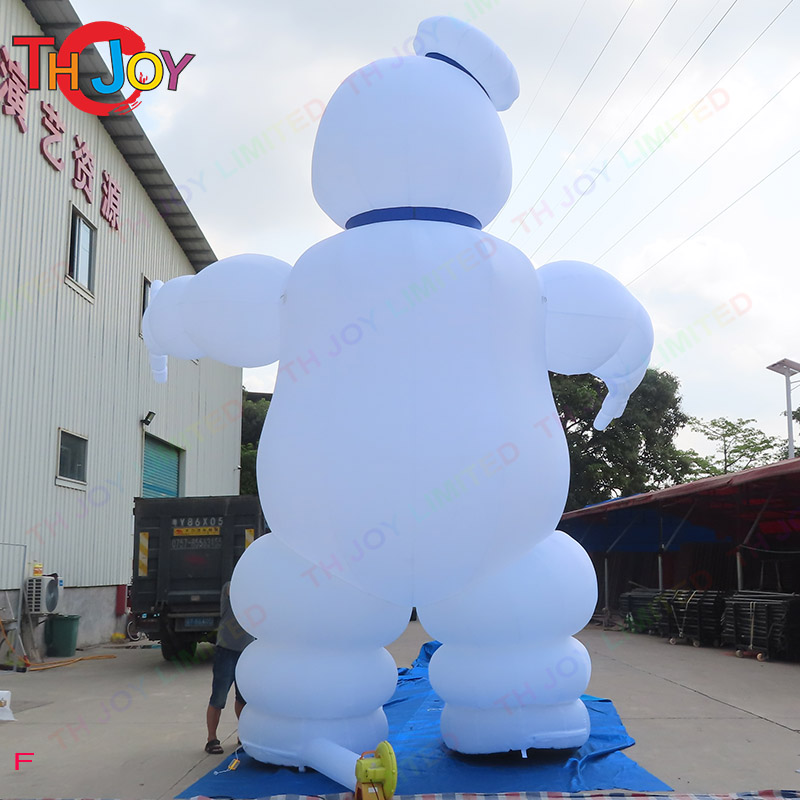 outdoor activities 6m 20ft Giant Inflatable Stay Puft Marshmallow Man Ghostbusters for Halloween Decoration