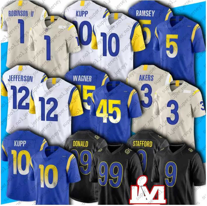 Cooper Kupp Custom Jersey Los Angeles''Rams''99 Aaron Donald Jalen Ramsey Matthew Stafford Odell Beckham Jr. Football Jerseys Mens Womens Kids 4XL elite, Color
Cooper Kupp Custom Jersey Los Angeles''Rams''99 Aaron Donald Jalen Ramsey Matthew Stafford Odell Beckham Jr. Football Jerseys Mens Womens Kids 4XL elite, Color