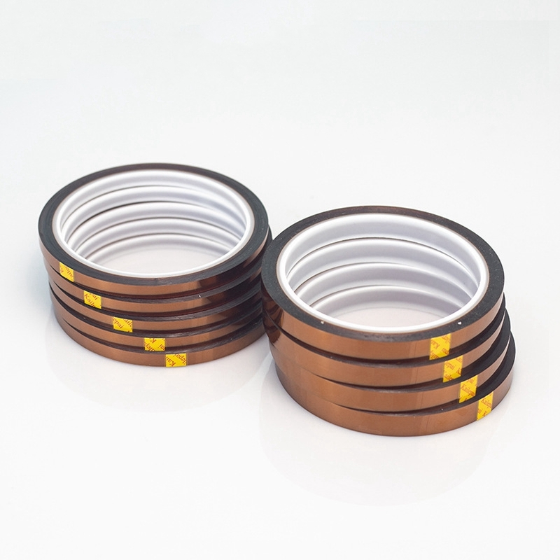 5mm 10mmx30m High Temperature Heat Resistant Adhesive Tapes for Sublimation Press Tape
