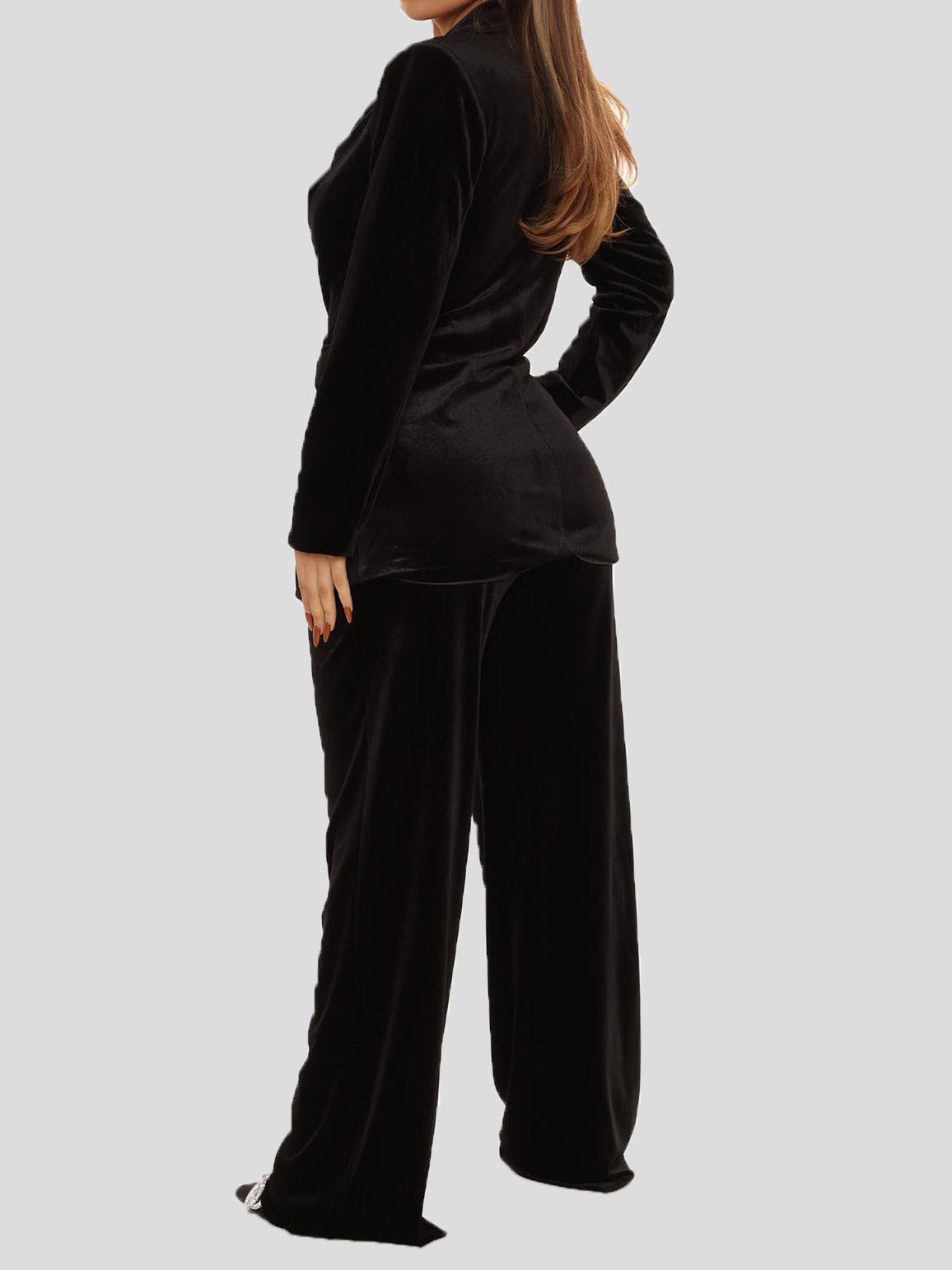 Candy Color Mother of the Bride Pants Suits Slim Fit 2 Pieces Prom Evening Party Celebrity Wear Plus Size