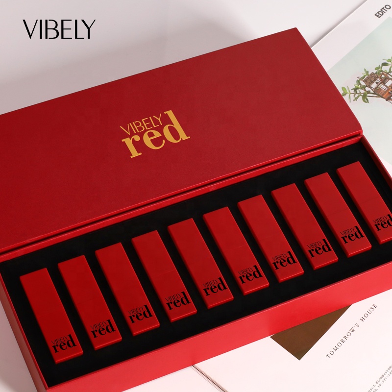 Lippenstift M Box Make-up Modellierung Ära Mini Größe 10 Stück/Set Lippenstift Matt Lippenstift