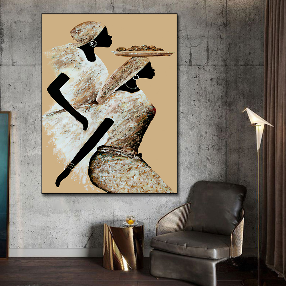 Painting Abstract African Women Wall Art Pictures New Figure Posters and Prints Aty Work For Living Room Home Decoration
Painting Abstract African Women Wall Art Pictures New Figure Posters and Prints Aty Work For Living Room Home Decoration