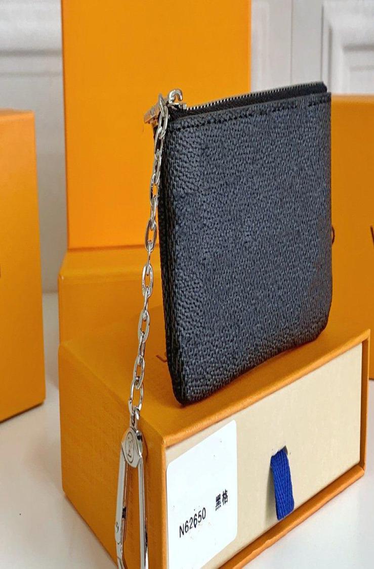 High Quality Luxury Design Portable N62650 PURSE Key P0uch Wallet Classic Man Women Coin Chain Bags with Dust Bag and 01, Black grid
High Quality Luxury Design Portable N62650 PURSE Key P0uch Wallet Classic Man Women Coin Chain Bags with Dust Bag and 01, Black grid