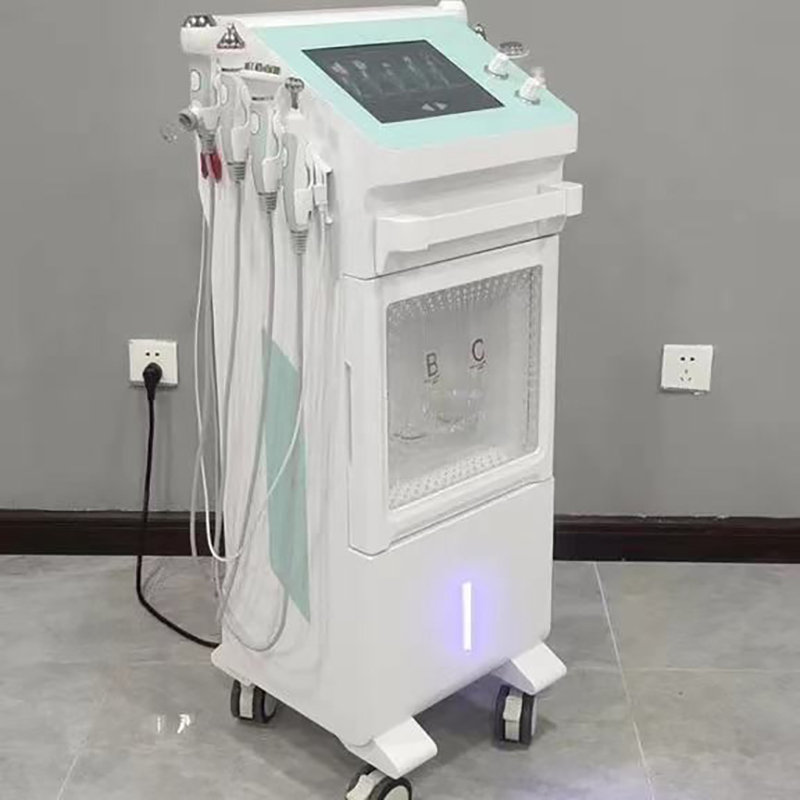 Multifunction Aqua oxygen bubble Skin care 9 in 1 facial Care Equipment Skin Smart Face Lifting BIO Beauty Machine