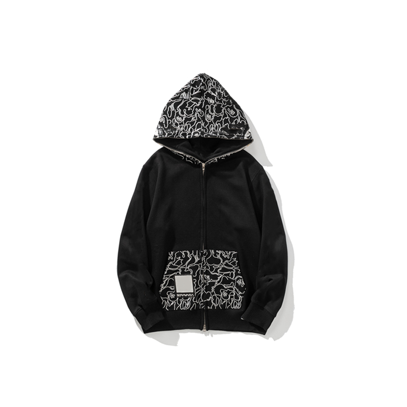 High Quality Tiger Men's Hoodies Designer Men Women Shark Full Zip Hoodie Jacket Color Grid Harajuku Sweatshirt Fashion Co-branding Luminous Camouflage Hoodys 815, No.1
High Quality Tiger Men's Hoodies Designer Men Women Shark Full Zip Hoodie Jacket Color Grid Harajuku Sweatshirt Fashion Co-branding Luminous Camouflage Hoodys 815, No.1