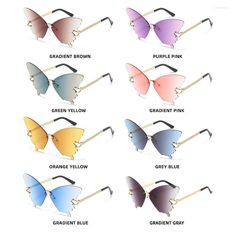 Sunglasses Fashion Party Butterfly Women UV400 Protection Glass Car Metal Rimless Eyeglasses Eyewear Spectacles Goggles 2022
Sunglasses Fashion Party Butterfly Women UV400 Protection Glass Car Metal Rimless Eyeglasses Eyewear Spectacles Goggles 2022