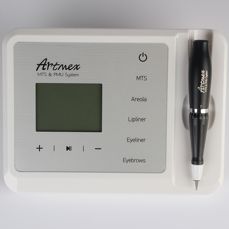 Artmex V9 Microneedle Machine Tattoo Permanent Make Up Micropigmentation Tool Auto Micro Neelding System Dermapen MTS PMU Kits Eyebrow Eyeliner Lip Ro