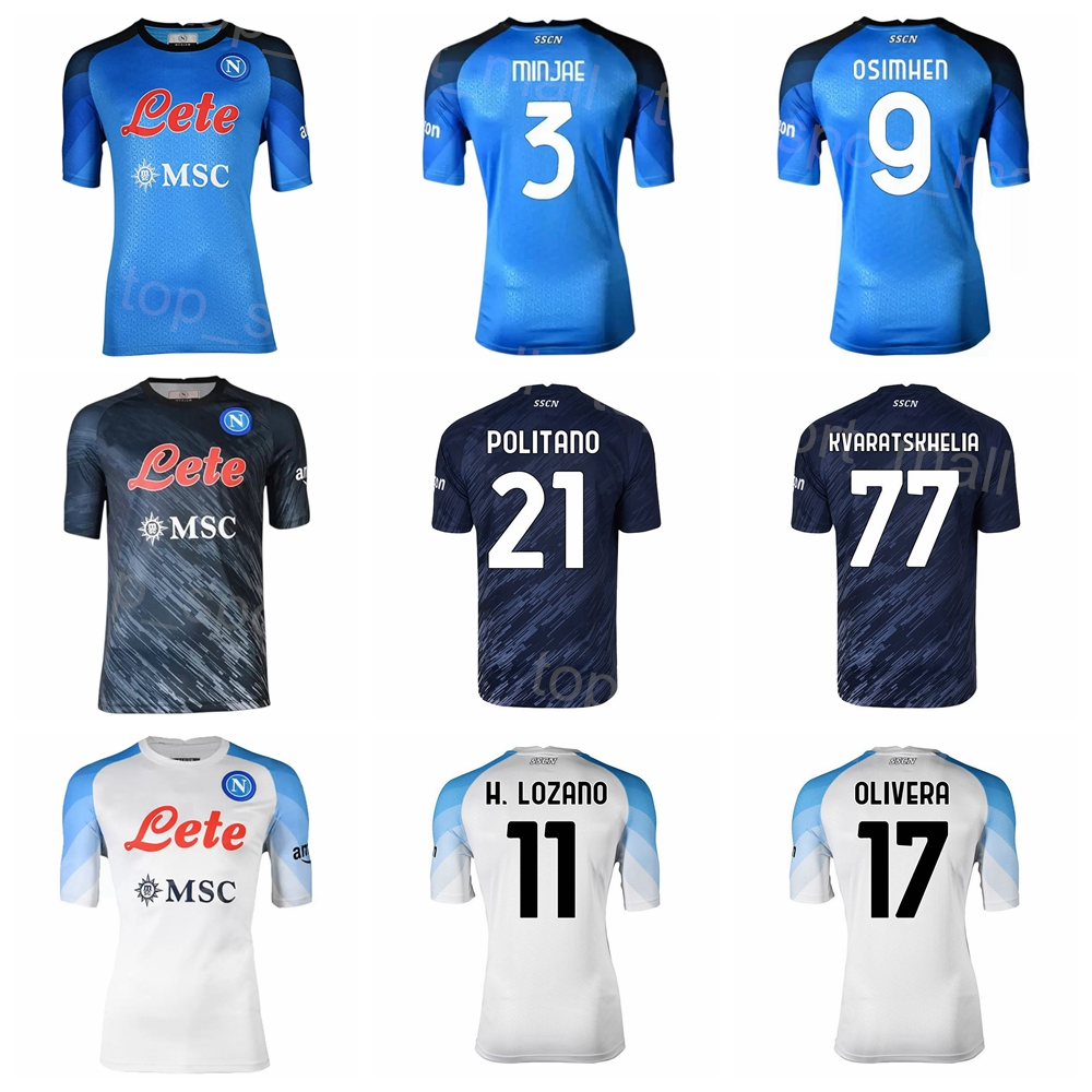 Soccer Jerseys Club Soccer SSC Napoli 20 Piotr Zielinski Jerseys 2022-23 FC 77 Khvicha Kvaratskhelia 9 Victor Osimhen 68 Stanislav Lobotka 33 Adam Ounas 21, White
Soccer Jerseys Club Soccer SSC Napoli 20 Piotr Zielinski Jerseys 2022-23 FC 77 Khvicha Kvaratskhelia 9 Victor Osimhen 68 Stanislav Lobotka 33 Adam Ounas 21, White