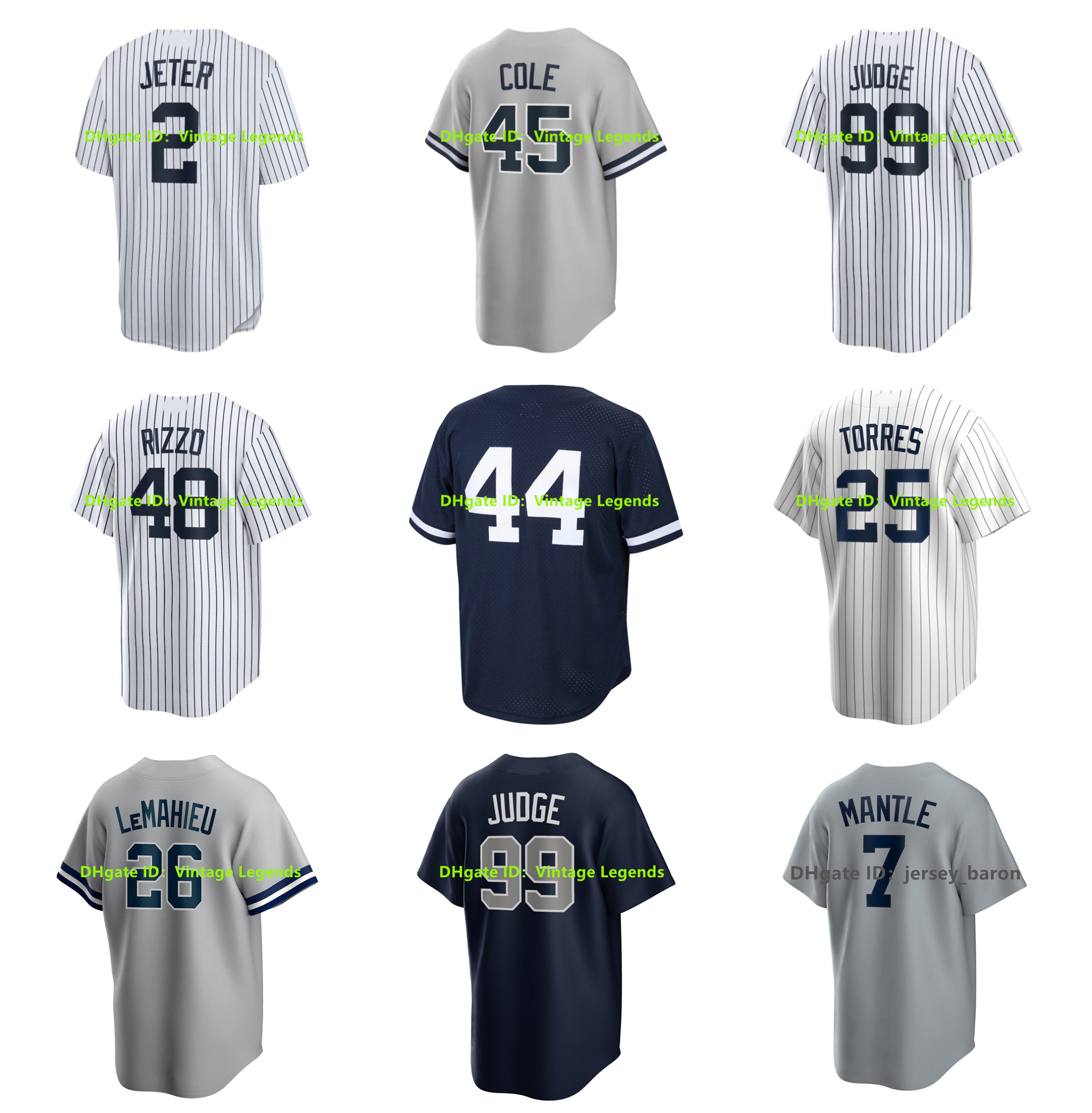 Aaron Judge Harrison Bader Baseball Jersey Yankees Derek Jeter Anthony Rizzo Andrew Benintendi Clay Holmes Giancarlo Stanton Nestor Cortes Jr. Gerrit Cole LeMahieu, Men size s-4xl
Aaron Judge Harrison Bader Baseball Jersey Yankees Derek Jeter Anthony Rizzo Andrew Benintendi Clay Holmes Giancarlo Stanton Nestor Cortes Jr. Gerrit Cole LeMahieu, Men size s-4xl