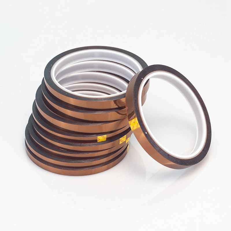 5mm 10mmx30m High Temperature Heat Resistant Adhesive Tapes for Sublimation Press Tape