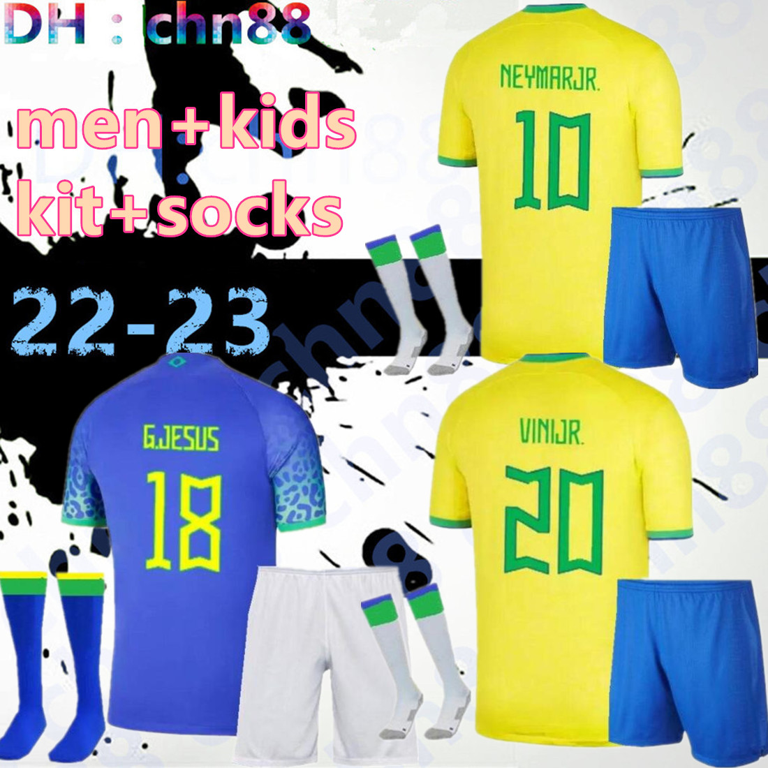 2022 soccer jersey brazils G.JESUS COUTINHO brasil Camiseta de futbol 2023 goalkeeper football shirt woman 22 23 maillot men kids kit world cup train suit set socks, 2022 home
2022 soccer jersey brazils G.JESUS COUTINHO brasil Camiseta de futbol 2023 goalkeeper football shirt woman 22 23 maillot men kids kit world cup train suit set socks, 2022 home