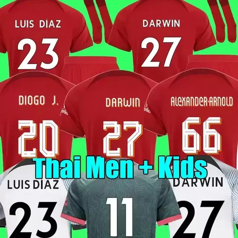 soccer jerseys 22 23 season home away 3rd DARWIN Mohamed Diogo Luis DIaz Alexander Arnold football kit tops shirts men kids uniform saug17, 2023 away kids
soccer jerseys 22 23 season home away 3rd DARWIN Mohamed Diogo Luis DIaz Alexander Arnold football kit tops shirts men kids uniform saug17, 2023 away kids