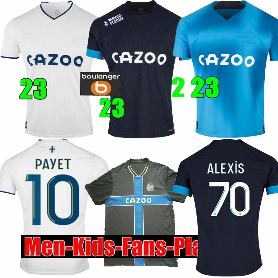 ALEXIS 22 23 Olympique De Marseilles soccer jersey PAYET 2022 2023 OM GERSON MILIK GUENDOUZI Away maillot de foot KAMARA football shirt UNDER men kids kit set uniform, 22 23 home aldult ucl
ALEXIS 22 23 Olympique De Marseilles soccer jersey PAYET 2022 2023 OM GERSON MILIK GUENDOUZI Away maillot de foot KAMARA football shirt UNDER men kids kit set uniform, 22 23 home aldult ucl
