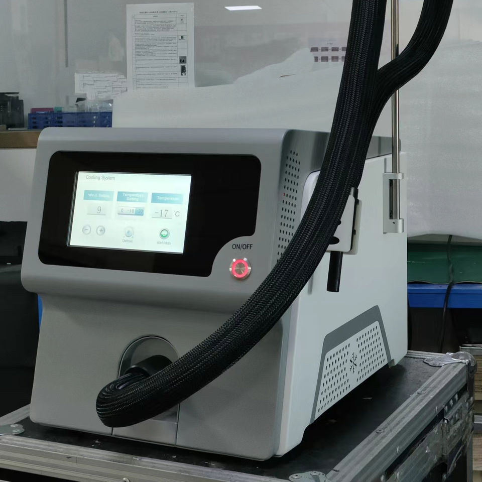 Laser -20 Cooler Air Cooling Devices -20C Cryo Cold Skin Machine Laser Treatment Reduce Pain