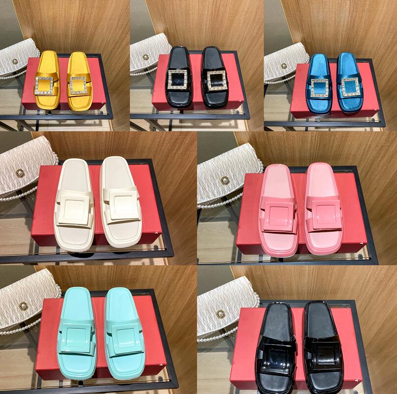 Designer Slipper Diamonds Square Buckle Sandal Womens Thick-Soled Sandal Fashion Summer Sexy Outdoor Slippers Luxury Women Leisure Sandals, Not for individual sale
Designer Slipper Diamonds Square Buckle Sandal Womens Thick-Soled Sandal Fashion Summer Sexy Outdoor Slippers Luxury Women Leisure Sandals, Not for individual sale