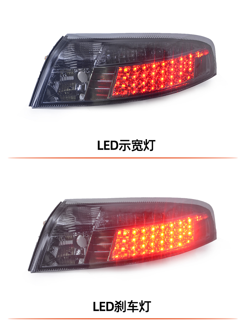 Tail Lamp for Porsche 996 LED Tail Light 2004-2008 911 996 Rear Fog Brake Turn Signal Automotive Accessories