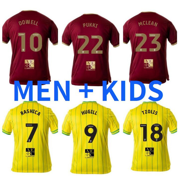 22 23 Norwich PUKKI Soccer Jerseys City 2022 2023 HUGILL RASHICA MCLEAN DOWELL BUENDIA TZOLIS SARGENT home yellow away red third men kids baby kit football shirt
22 23 Norwich PUKKI Soccer Jerseys City 2022 2023 HUGILL RASHICA MCLEAN DOWELL BUENDIA TZOLIS SARGENT home yellow away red third men kids baby kit football shirt