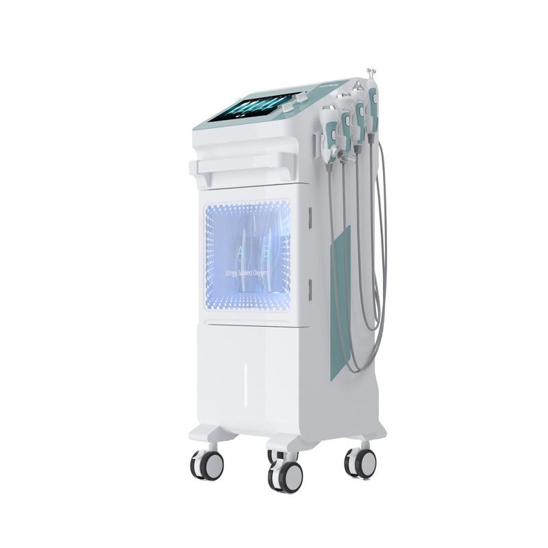 Multifunction Aqua oxygen bubble Skin care 9 in 1 facial Care Equipment Skin Smart Face Lifting BIO Beauty Machine