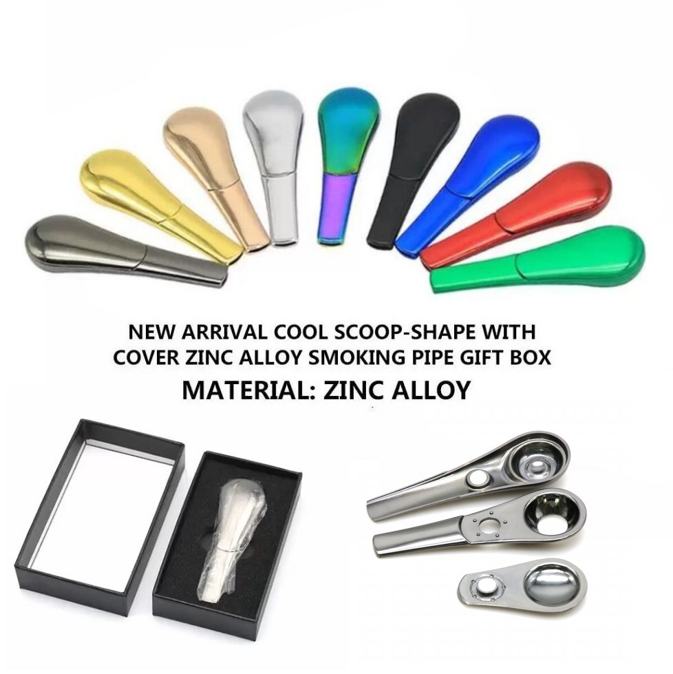 Lowest Fast Smoking Accessories Metal Smoking Hand Spoon Pipe Stock 8 Colors Custom Logo FY3657 GC0908
Lowest Fast Smoking Accessories Metal Smoking Hand Spoon Pipe Stock 8 Colors Custom Logo FY3657 GC0908